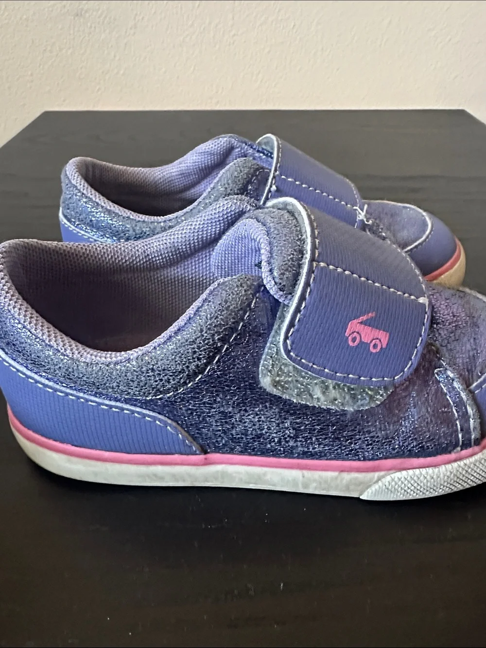 See Kai Run size 8 Toni Purple Metallic shoes